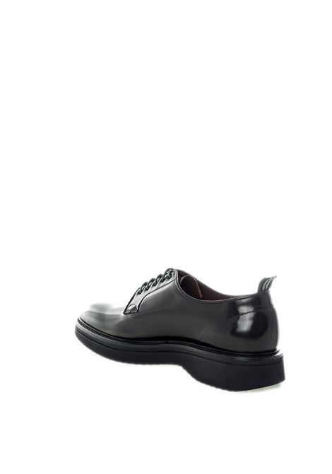 Dark brown polished lace-up GREEN GEORGE | 2022POLISHED-97